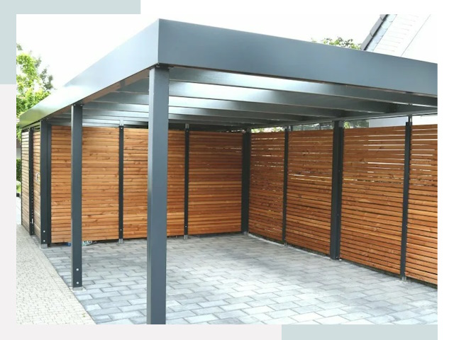 Навесы для парковки в Салехарде