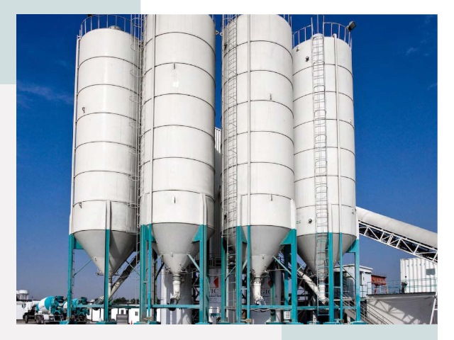 Строительство цементных силосов в Салехарде