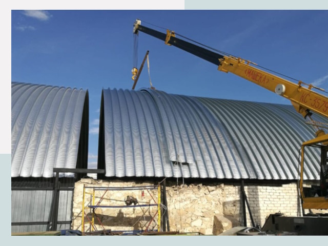 Реконструкция ангаров в Салехарде от 642 руб.