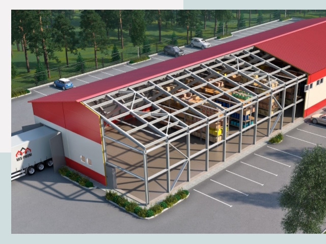 Проектирование ангаров в Салехарде от 642 руб.