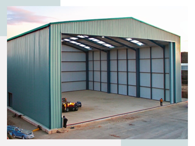 Строительство ангаров в Салехарде